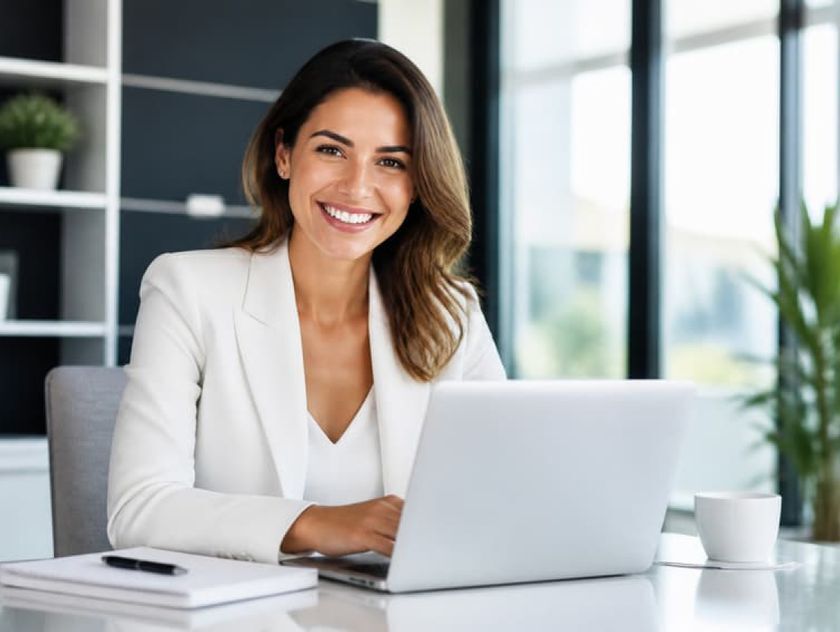 CloudBilling consultant at her desk