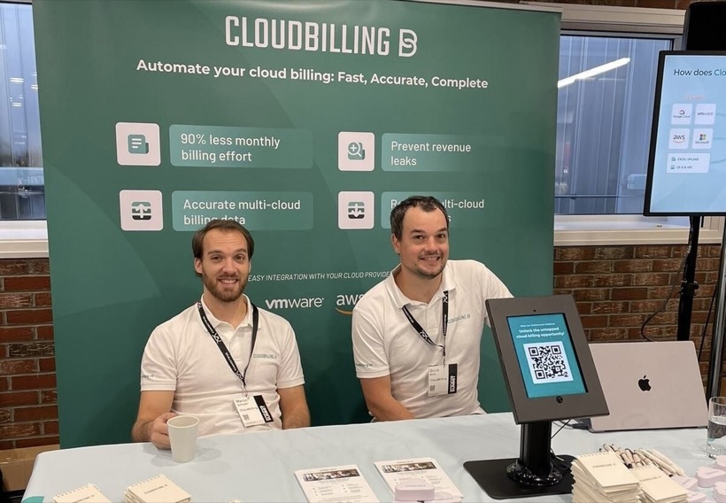 The CloudBilling team at the summit